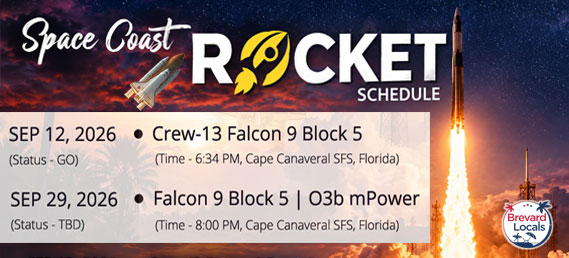 Space Coast Rocket Schedule