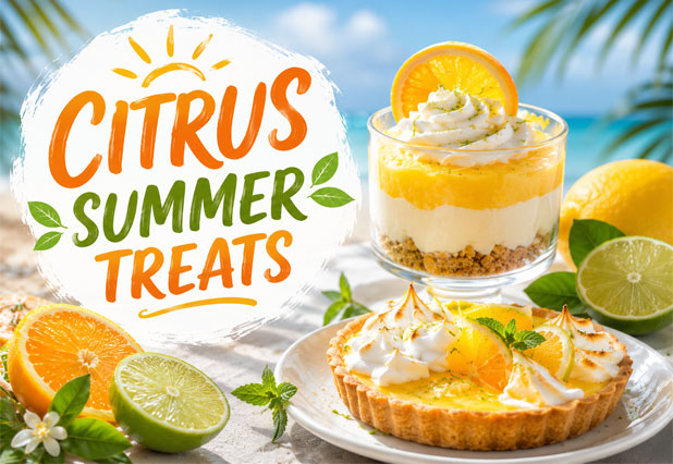 August Recipe Spotlight: Easy Florida Citrus Summer Desserts